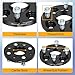 OCPTY 4x100 to 4x100 Wheel spacers 15mm Real Forged Spacers with 12x1.5 ThreadSize 56.1mm Hub Bore fits 1986-2005 for Acura 1980-2020 for Honda 1991-2020 for Mitsubishi Hubcentric Spacers 2 pcs
