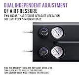 Gaahleri Airbrush Painting Kit with Compressor Air Tank 1L Dual Air Outlet System Advanced Air Brush Guide Manual Cake Decorating, Nail Tattoo Painting, Model Coloring Multi-Function - Image 4