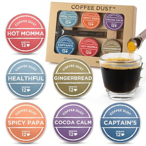 Coffee Dust Flavoring Powder Sampler