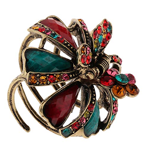 P Prettyia Style Coréen Élégant Pince à Cheveux en Cristal Broche à Cheveux Barrette Perle pour Femmes et Filles Bijou de Cheveux Griffe - Multicolore – vue 8