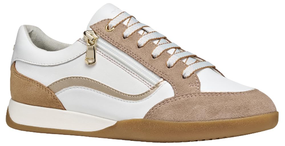 Geox Woman D Maryemy Sneakers White/Antique Rose 36 EU