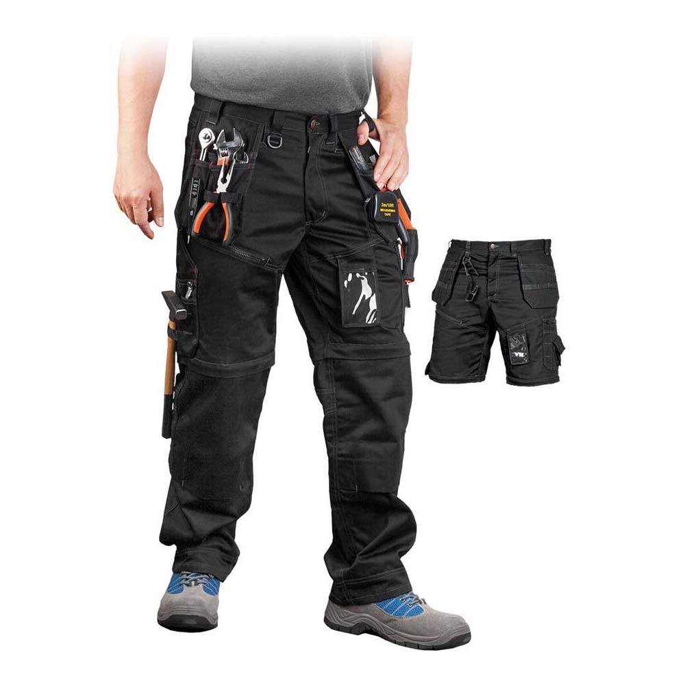 Leber&Hollman LH-PEAKER_54 Hard Protective Trousers, Black, 54 Size