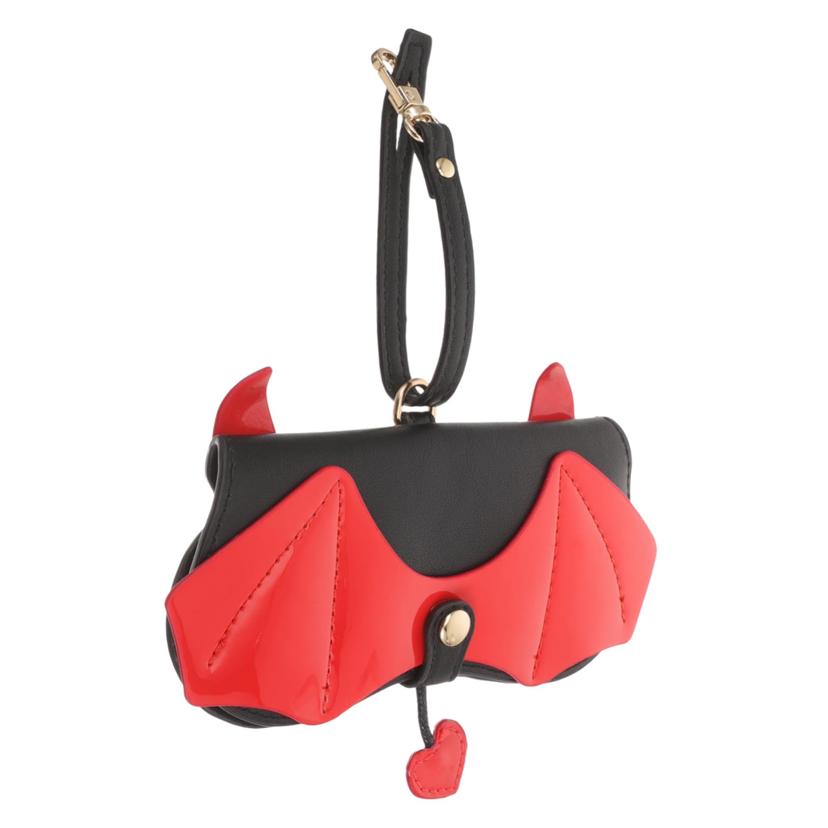 GALPADA custodia morbida per occhiali scatole per bicchieri Portaocchiali portatile Titolare fornitura occhiali cavo comoda custodia per occhiali custodia per occhiali da sole pelle rosso