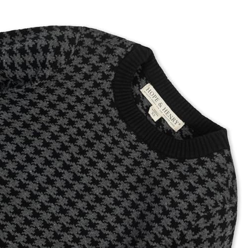 Image of Hope & Henry Boys' Long Sleeve Crew Neck Pullover Sweater