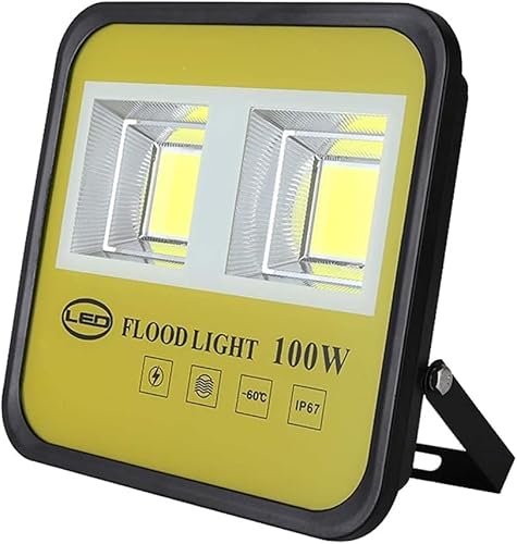 ソーラーライト ホーム LED 投光器 屋外スポットライト セキュリティライト フルワット超高輝度投光器、充電式作業灯(100W)
