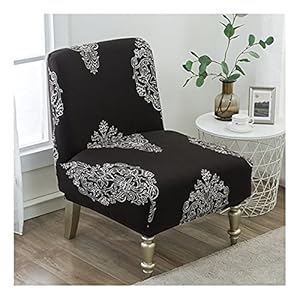 Armless Single Sofa Chair Covers, Armless Dining Chair Kussenovertrekken Afneembare elastische Tub stoelhoezen, Wasbare…