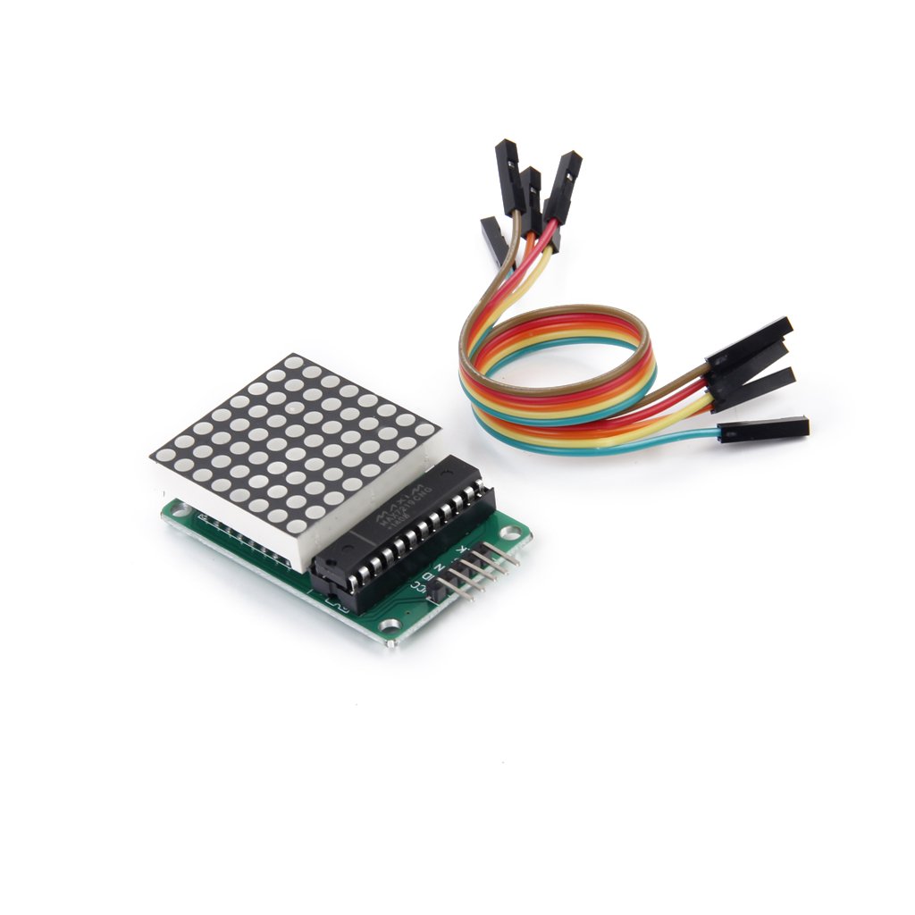 Modulo Matrice Cascabile HiLetgo 3pcs Dot Matrix Module MCU Control ...