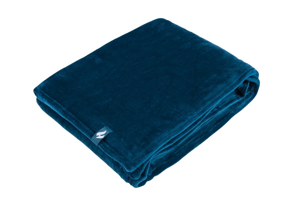HEAT HOLDERS - Extra Soft Winter Warm 1.7 TOG Large Luxury Thermal Fleece Throw Blanket - 180 x 200 cm (One Size, Teal) โ image 1