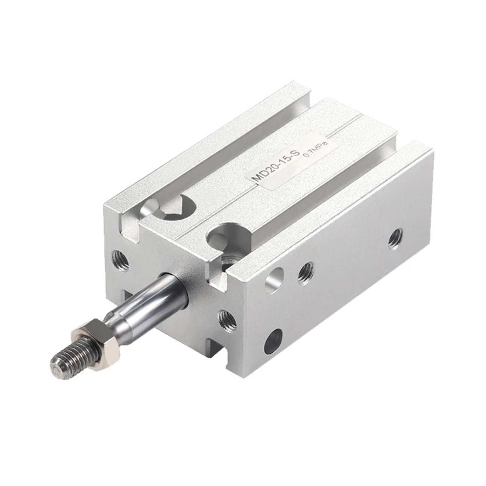 Cylindre pneumatique MD magnétique de 50mm pour un positionnement automatisé précis