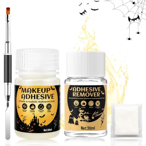 30ml Pegamento Facial+30ml Removedor, Pegamento para La Piel