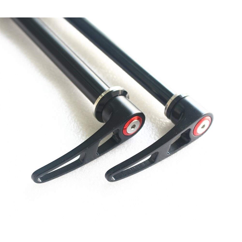 Fahrrad Schnellspanner Super Light Fahrrad Thru Axle Schnellspanner Aluminium Hinterrad Bratspieß for MTB Mountainbike Rahmen verwenden Größe 110 * 15/148 * 12