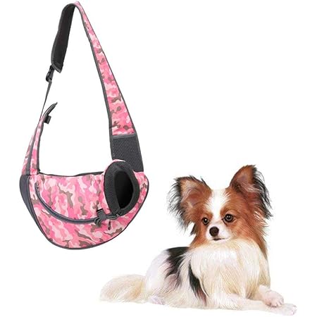 Amazon Botocoo ペットスリング 犬 抱っこ紐 ペットキャリーバッグ 小型犬 おしゃれスリングバッグ 飛び出し防止 斜め掛けショルダーバッグ 犬猫兼用 お出かけペット用品 人気マナーグッズ S ピンク カモフラージュ Botocoo おでかけ用品 通販