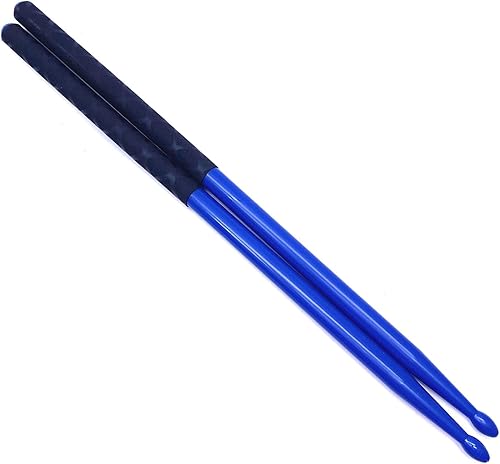 Miniatura 5 de Bolsa de baquetas con 4 pares de baquetas de nailon con punta en forma de lágrima para batería para niños y adultos, accesorios de instrumentos de