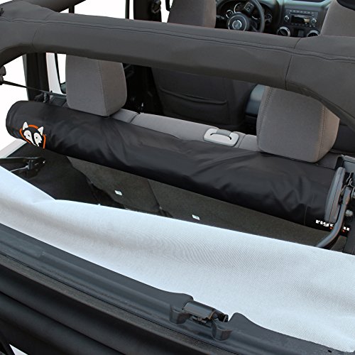Rightline Gear 100J78-B Jeep Soft Top Window Storage Bag, Black by Rightline Gear - Image 4