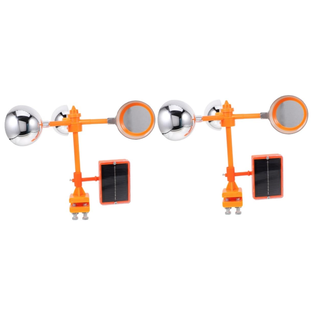 SUPVOX 2 Piezas De De Viento Paloma Gaviota Cuervo Susto Cometa Espantapájaros Elementos Disuasorios Impermeable Pájaro De La Energía Eólica Exterior Sensor El Plastico