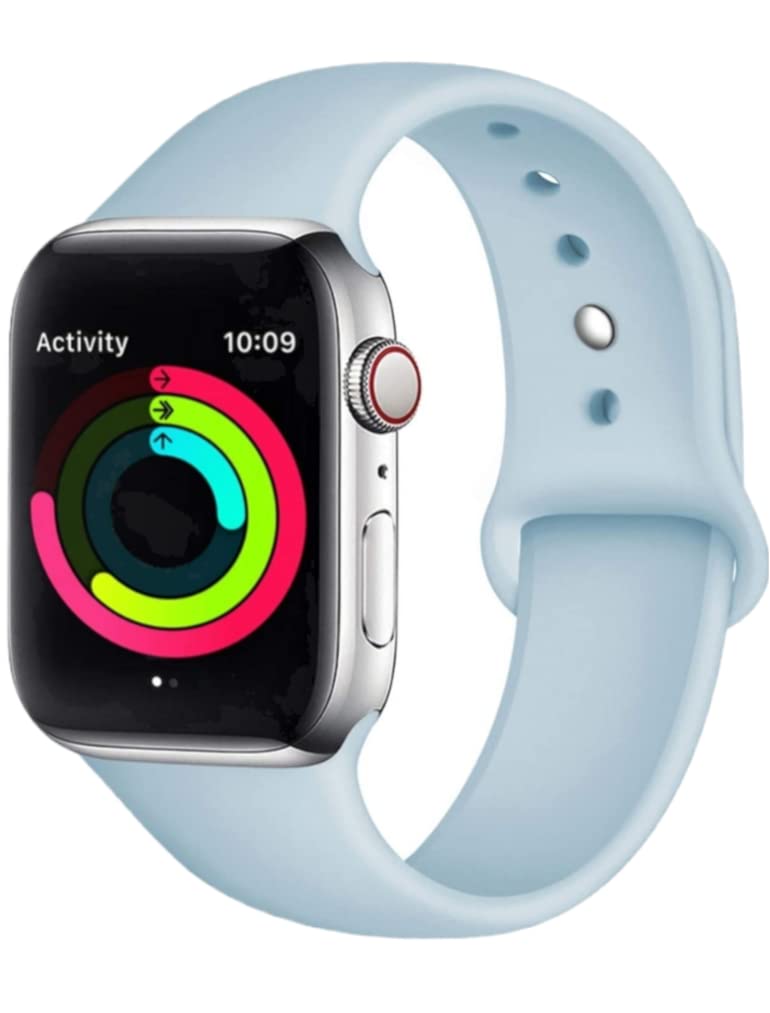 MOUKOU Compatible with Apple iWach Watch Strap 38mm 40mm, Replacement Accessory straps for iWatch Series 4, Series 3, Series 2, Series 1, S/M