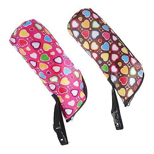 2 Pezzi Borsa Termica Per Biberon Con Fibbia Per Maniglia E Fornitura Di Per Passeggino