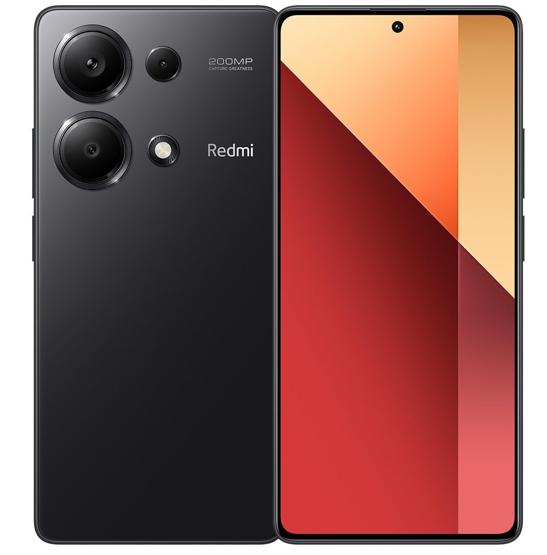 Xiaomi Redmi Note 13 Pro Ricondizionato – 6.67” 5G Dual SIM 8+256GB 5100mAh, Colore Nero