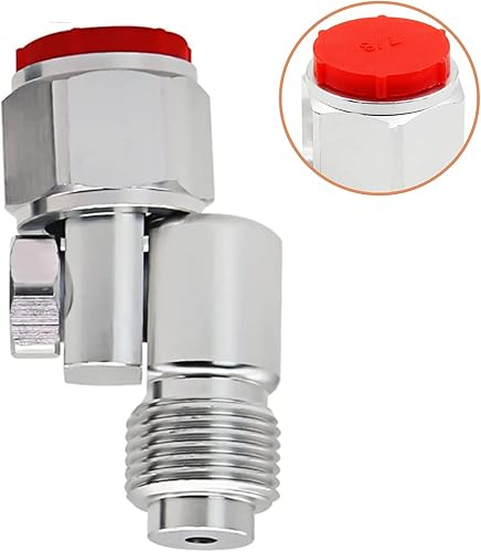 Miniatura 2 de 235486 Junta giratoria de rosca de 7/8 pulgadas para pistola de pintura sin aire, rotación de 180 grados (2 unidades/paquete)