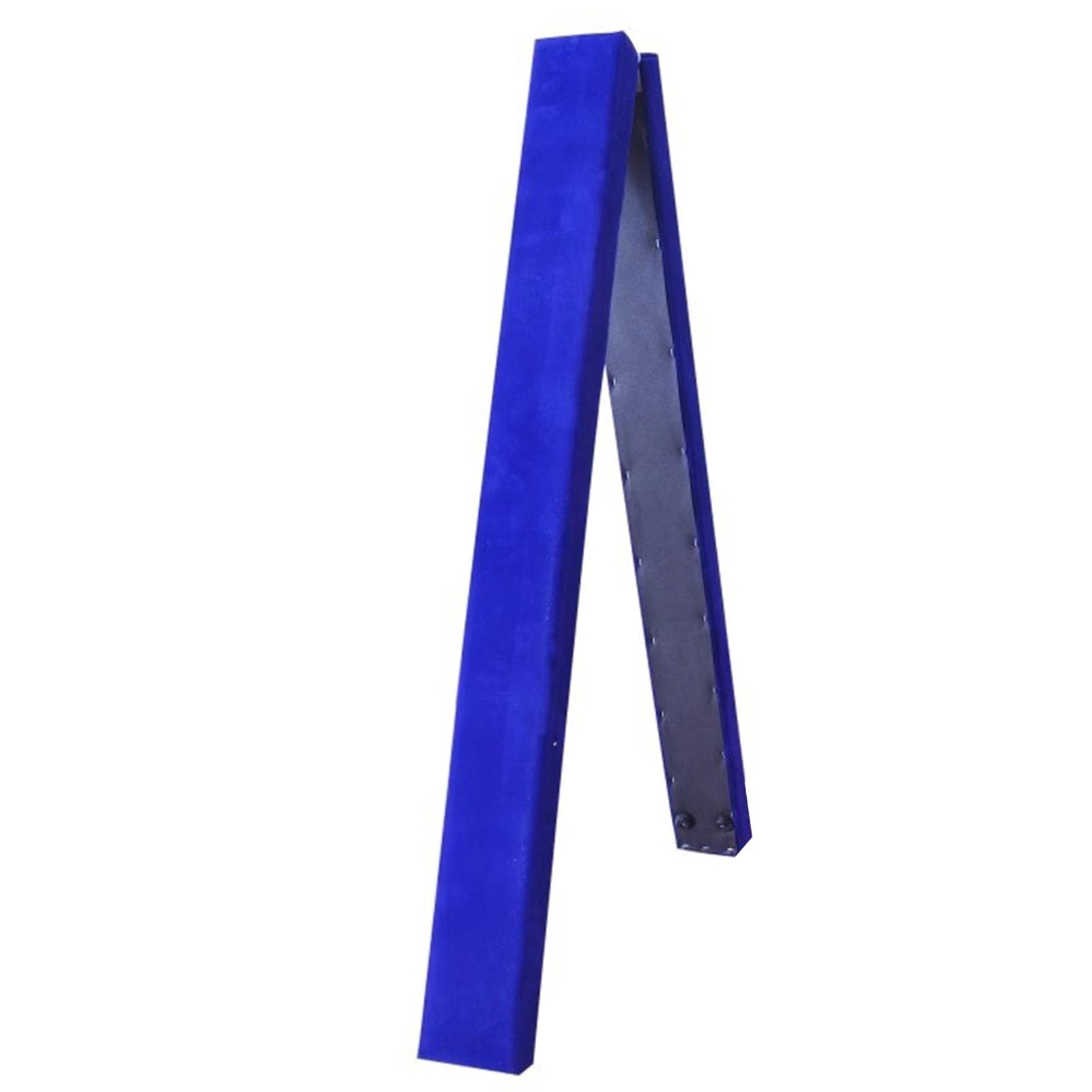 YXXSDP 6.9 Ft Long Folding Balance Beam, Portable Gymnastics Floor Beam Equipment with Non Slip Base & Suede Cover, for Training/Practice/Professional Home Exercise (Color : Blue)