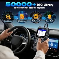 ICARZONE Alle Systeme OBD2 Scanner, MA200 Plus Auto Codeleser für 10000+ Automodelle, mit 6 Services Full OBD2 Live Data Batterietest Diagnose-Scan-Tools Lebenslanges kostenloses Upgrade – Ansicht 8