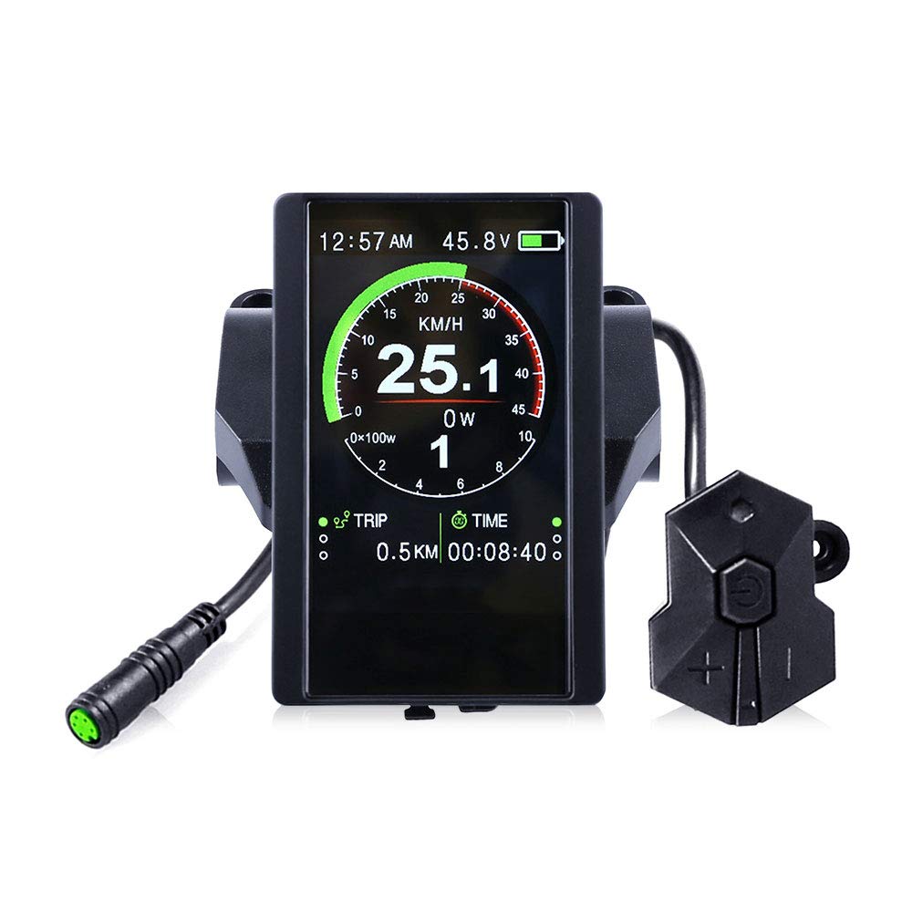 Control Unit Replacement Display Backup for BBSHD BBS02B BBS01B Mid-Drive Motor Kit Computer C961 800S 500C 750C 850C P860ML DPC18 Touch Screen T1(Com.Protocol UART)