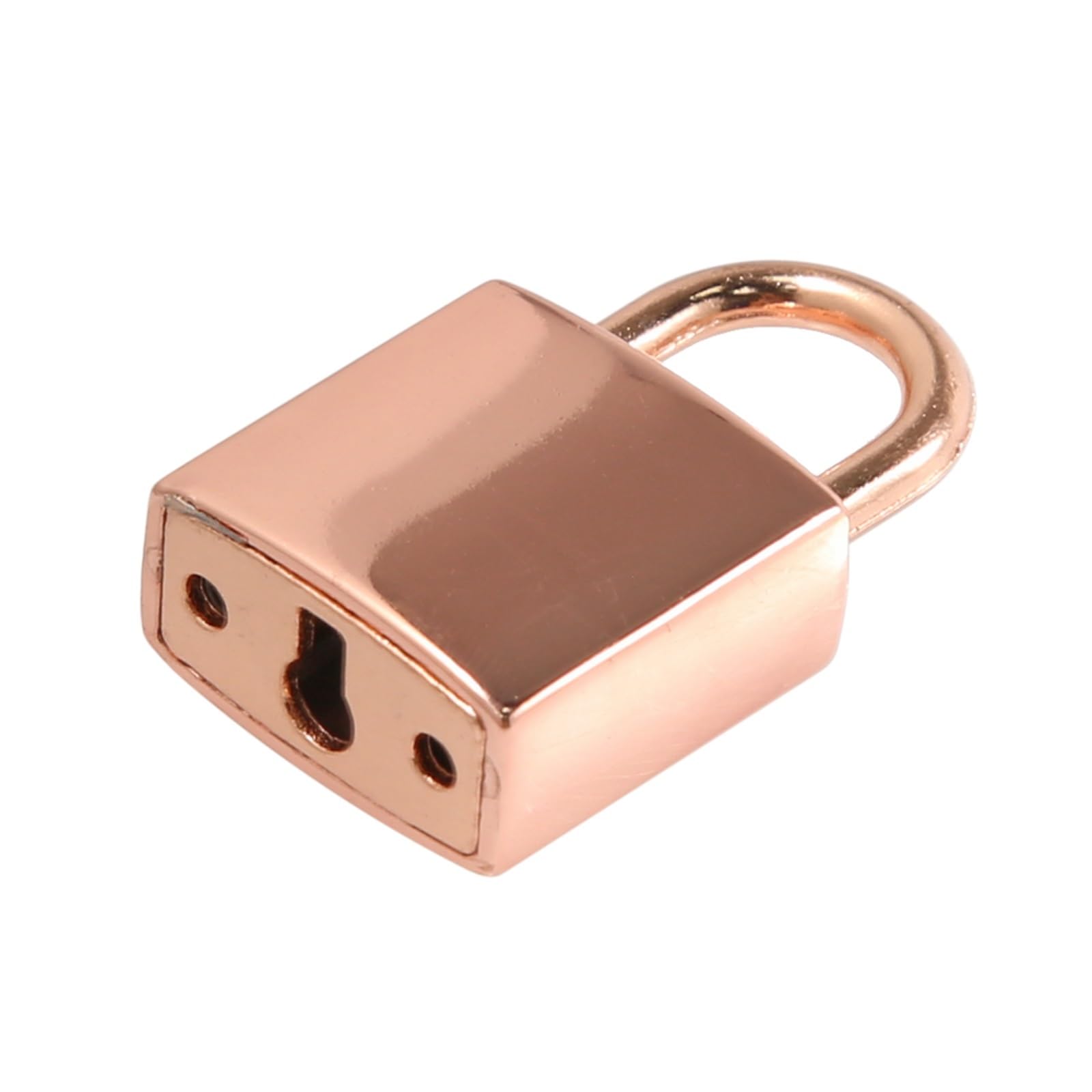PVUVTNAHW 10PCS 2.1CM Vintage Padlock Key Lock With Key For Box Diary Book Luggage Handbags Hardware Accessories(Rosegold)