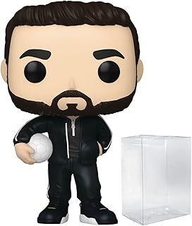 POP TV: Ted Lasso - Roy Kent Funko Vinyl Figure (Bundled with Compatible Box Protector Case), Multicolored, 3.75 inches