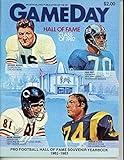 Gameday Class Of 1982 Pro Football Hall Of Fame Magazine Program 37420 - NFL Programs
