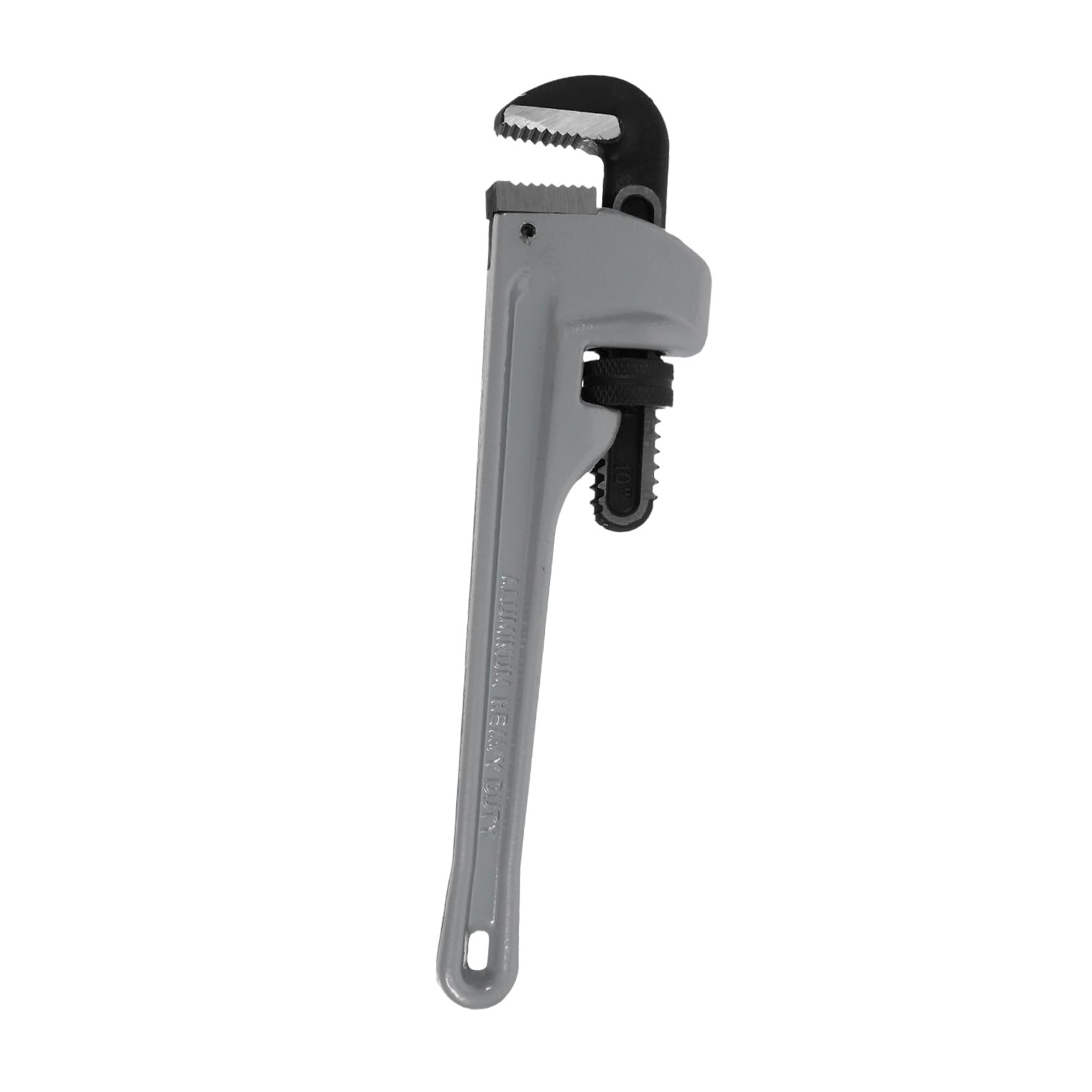 Llave de Plomero de 10 Pulgadas, Llave para Tuberías de Aleación de Aluminio y Acero Cromo-vanadio, Uso en Instalación y Mantenimiento