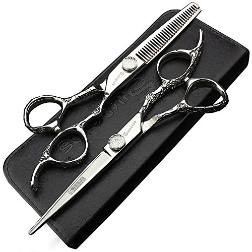 Ciseaux professionnels de coiffure sharp pour couper les cheveux nets - 2