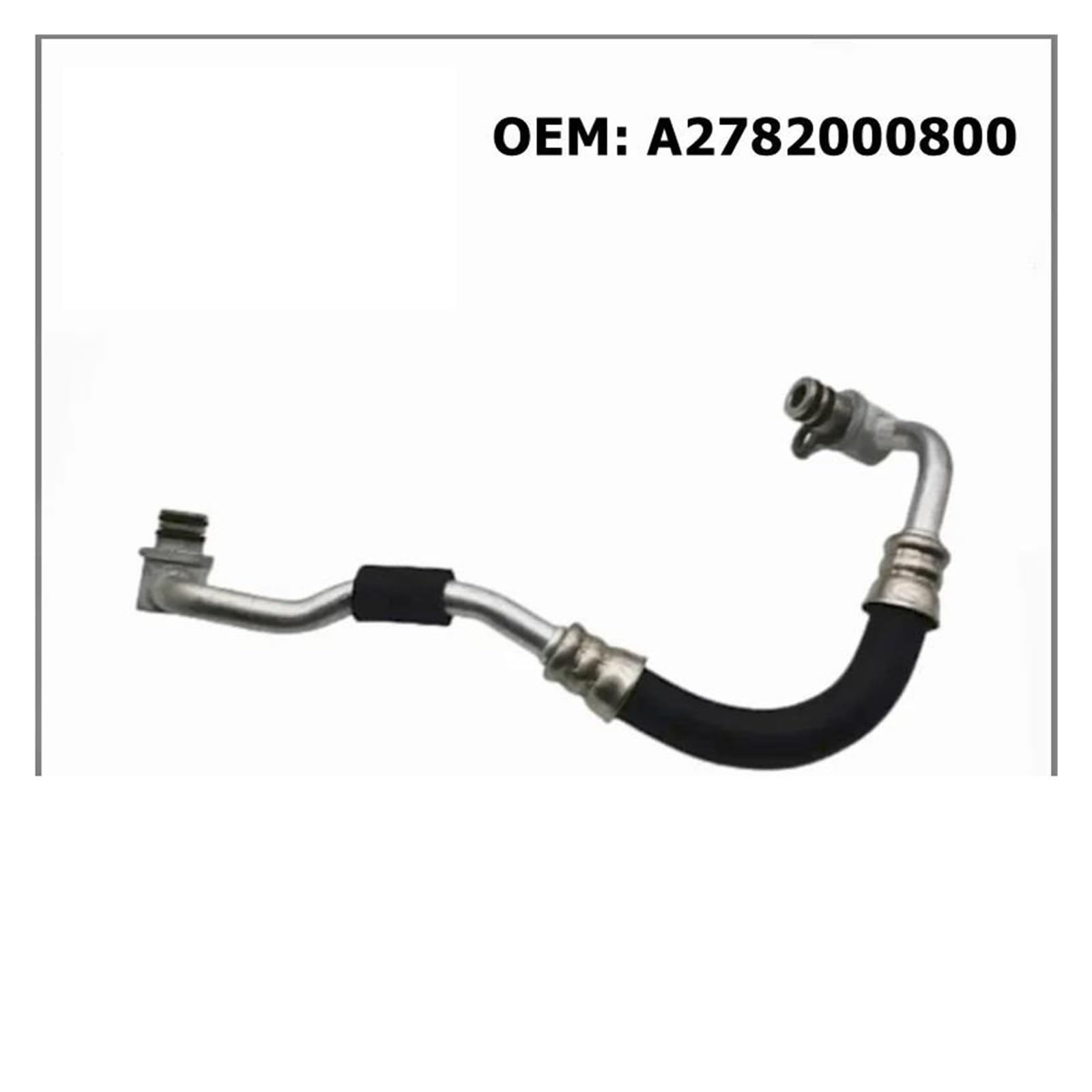 Wąż chłodzący samochodowy A2782000800 System chłodzenia samochodowego Turbosprężarka Przewód zwrotny płynu chłodzącego do klasy SMC GLS550 CLS550 E550