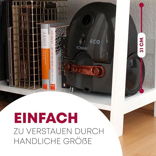 Bomann Bodenstaubsauger mit 700 Watt und 5-Fach Mikrofiltersystem