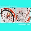 Comfort, Three Wheel Tricycle 24inch Cruiser Bike 7 Speed Adult Tricycle 3 Wheel Bicycles Adjustable with Shopping Basket & Seat Backrest Basket Pedal Cycling #2