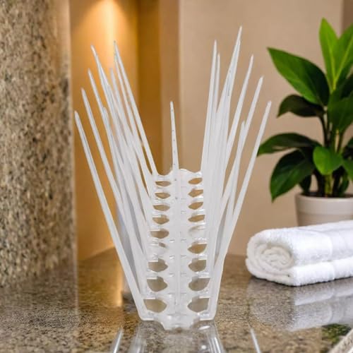 Image of Essoti Store Pigeon Bird Control Spike Set of 50 Pieces for AC Outdoor Unit (Set of 50 Pcs)