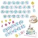 Produktbild Miss Good Cookie Cutter Set of 36 Alphabet Number Fondant Cutters Cake Decorations Baking Accessories Reusable Letters Numbers Cutters Set für Wedding Birthday Christmas Baby Shower Party Decoration