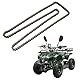 Gorgeri 158 Gliederkette, Fahrradketten 25H 158Links Edelstahlkette passend für 47cc 49cc Pocket Bike Mini Quad ATV Roller,pocket bike kettenschloss 25h 100 glieder