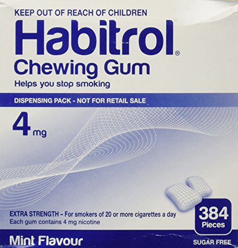 Habitrol Nicotine Gum 4mg Mint BULK 384 pieces #1