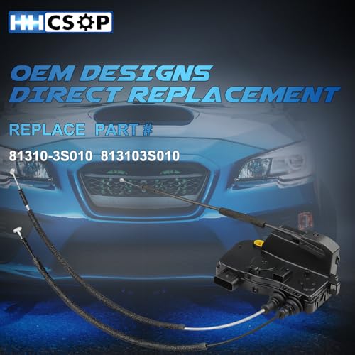 Image of Front Left Driver Door Lock Actuator Motor for Hyundai Sonata 2011-2015 | for 2011 2012 2013 2014 2015 Hyundai Sonata Door Latch Assembly, Replace 81310-3S010, 813103S010