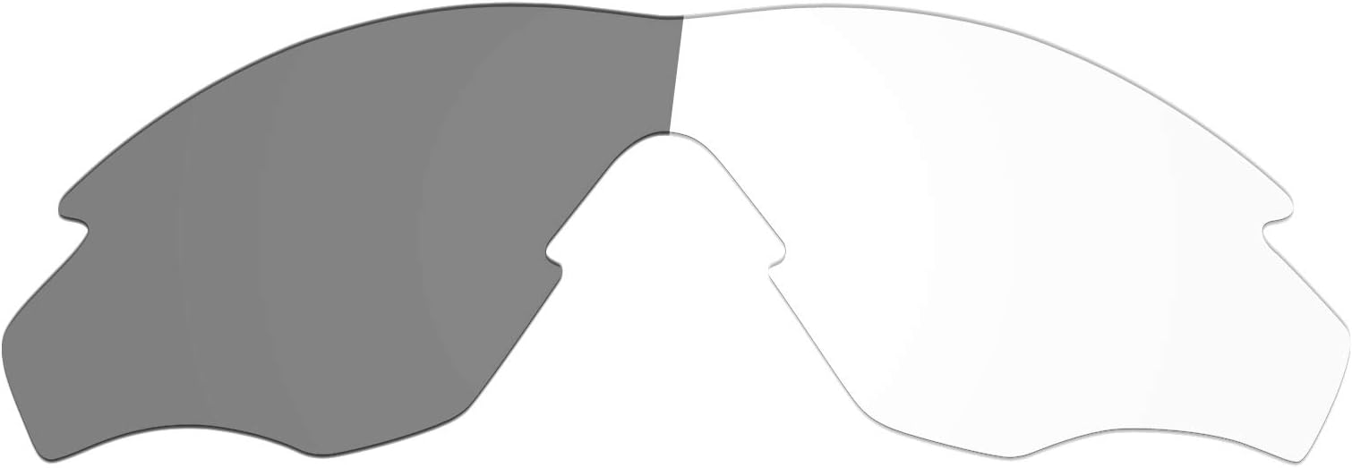 AlphaxAdapt Grey Photochromic Replacement Lenses for Oakley M2 Frame XL OO9343