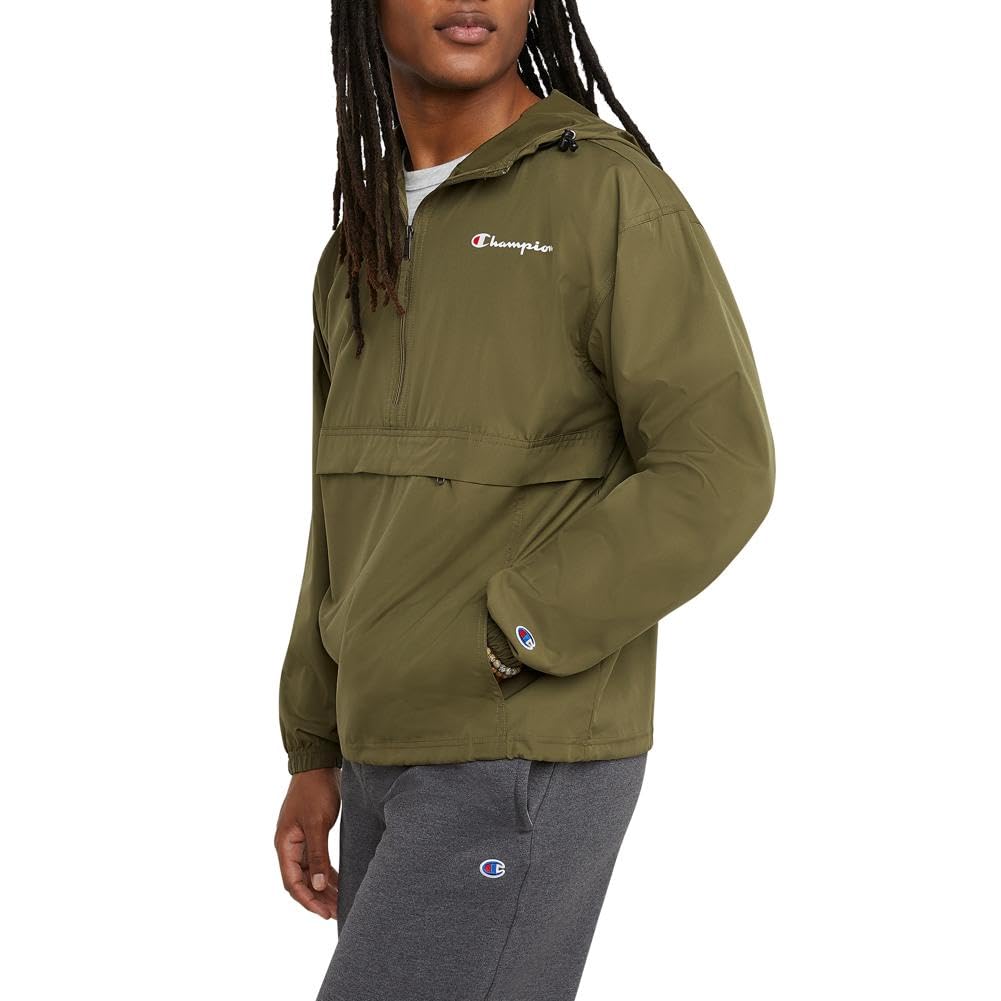 Champion Packable Jacket-AOP Chaqueta Plegable para Hombre