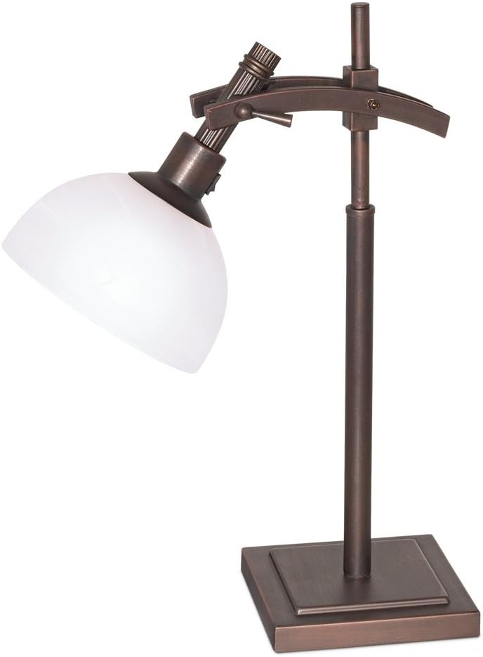 OttLite 13571BZ6 13-Watt Pacifica Table Lamp, Antiqued Bronze