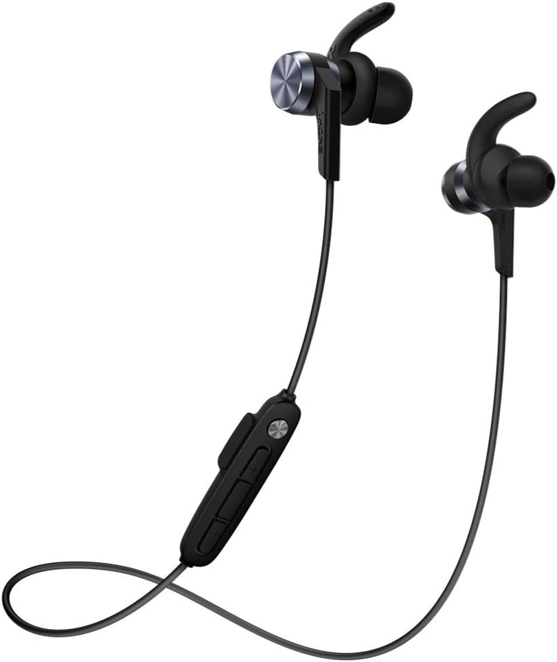 1MORE iBFree In-Ear Earphones Wireless Headphones with Bluetooth 4.2 AAC, IPX 6 Waterproof, Secure Fit, In-Line Mic for Sports Gym Running – New Model Black 1MORE iBFree In-Ear Earphones Wireless Headphones with Bluetooth 4.2 AAC, IPX 6 Waterproof, Secure Fit, In-Line Mic for Sports Gym Running – New Model Black