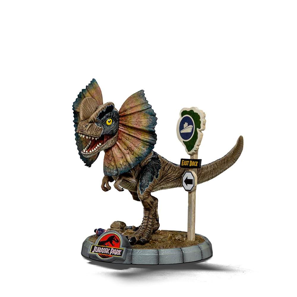 Iron Studios MiniCo Dilophosaurus - Jurassic Park PVC Toy Art 6"