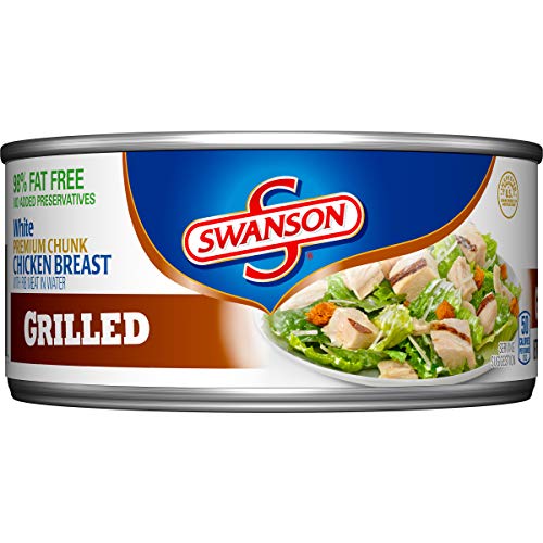Swanson White Premium Chunk Chicken Breast, Grilled, 9.75 oz.