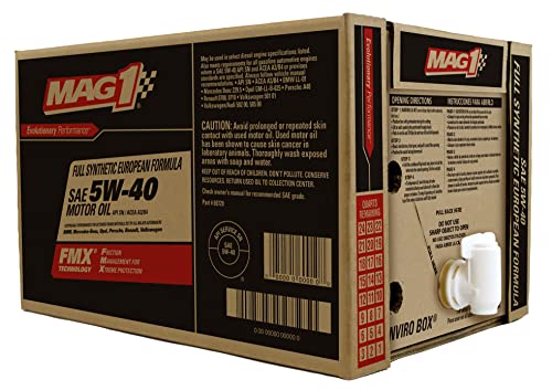 Aceite para motor sintético 5W-40 Mag 1 6 galones