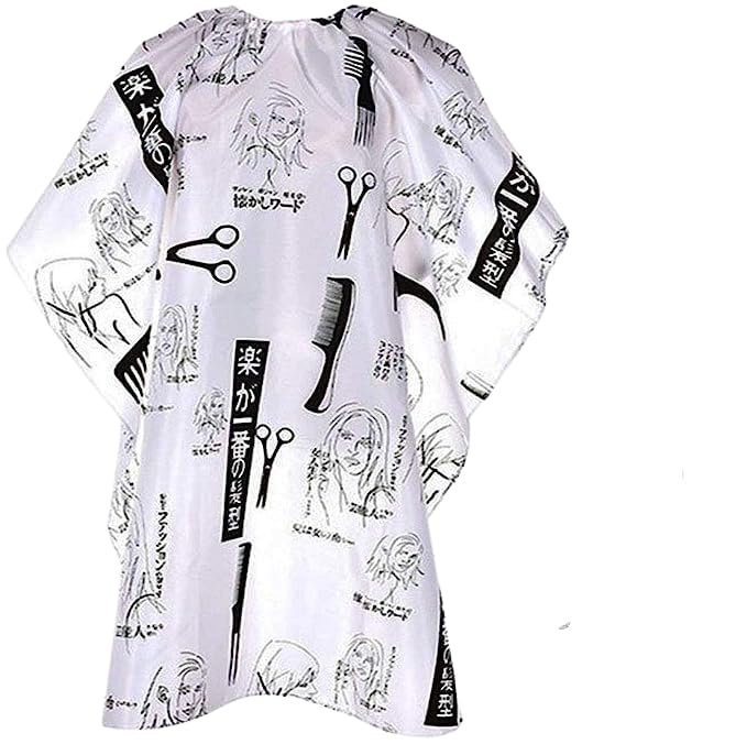 Hot Hairs Professional Barber Apron Hair Cutting Kit Print Waterproof Salon Accessories Haircut Barber Hairdressing Gown Cape-image-24