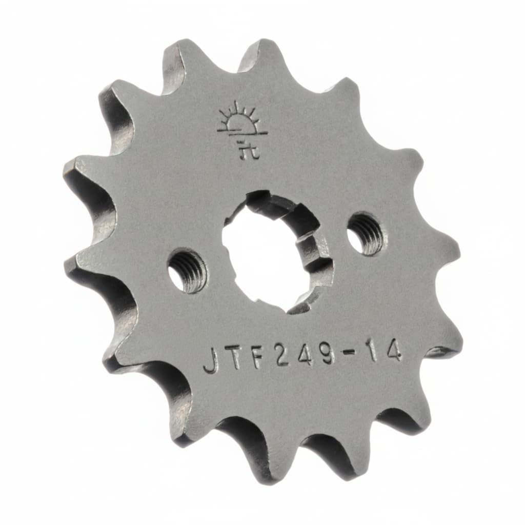 JT Sprockets JTF249.14 14T Steel Front Sprocket black, 14 Tooth/420 Pitch