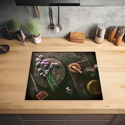 KitchenYeah© Herdabdeckplatte Einteilig Ceranfeld Abdeckplatte Küche Deko – Ansicht 2