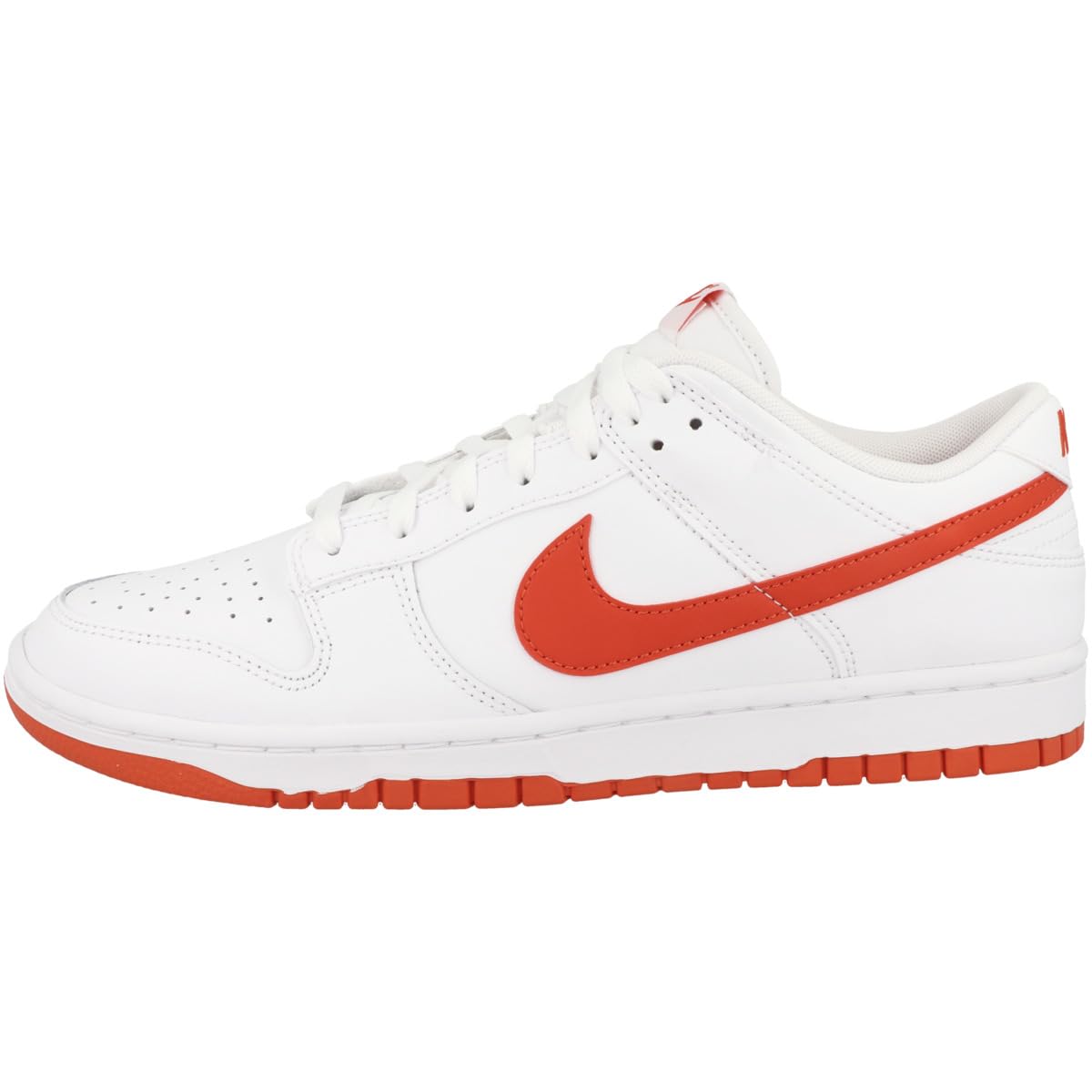 Nike Wmns Air Jordan 1 Mid - Tenis de Baloncesto para Mujer, Blanco Picante Rojo, 44.5 EU